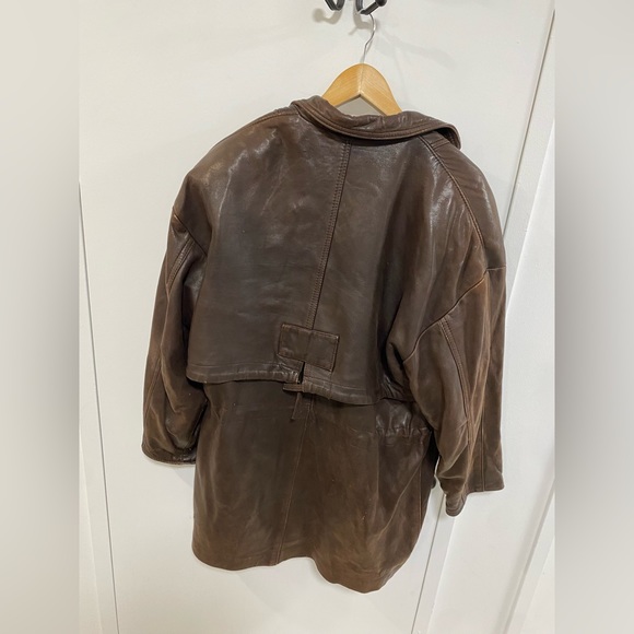 Leather Coat - Picture 2 of 2